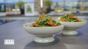 Συνταγή για ζεστή σαλάτα με ροβίτσα