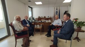 Συνάντηση του Βασίλη Λαμπρινού με τον Υπουργό Δικαιοσύνης