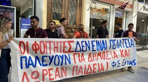 Κλιμακώνουν τις κινητοποιήσεις τους οι φοιτητές στα Χανιά για τις μετακινήσεις τους