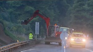 Νέα κατολίσθηση στον Ελαιώνα Αιγίου: Έκλεισε το ρεύμα της Εθνικής προς την Αθήνα