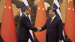 Συνάντηση του Κυριάκου Μητσοτάκη με τον Κινέζο πρόεδρο Σι Τζινπίνγκ