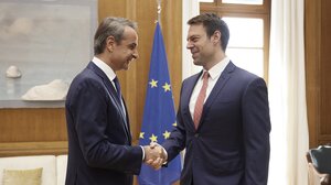Τετ α τετ μίας ώρας είχαν Μητσοτάκης και Κασσελάκης