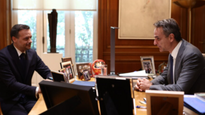 Τα είπαν Μητσοτάκης-Δούκας