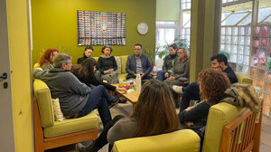 Συνάντηση του ΚΚΕ με εργαζόμενους του ΚΕΘΕΑ