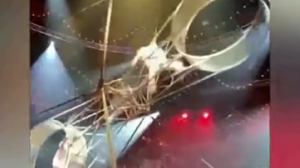 Σοκάρει το βίντεο με ακροβάτη που πέφτει από τον "Τροχό του θανάτου"!