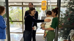 Στο Παίδων Αγία Σοφία η Αγαπηδάκη - Το μήνυμά της