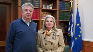 Στην Περιφέρεια η Επίτιμη Πρόξενος της Γερμανίας στην Κρήτη