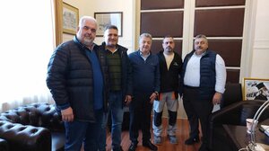 Συνάντηση εκπροσώπων της ΟΕΒΕΝΧ με Αρναουτάκη και Καλογερή