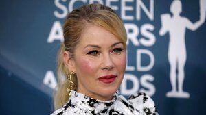 Η Κριστίνα Άπλγκεϊτ στη σκηνή των βραβείων Emmy