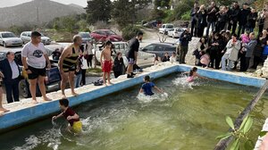 Καστέλλι: Στη Μονή Αγίου Ιωάννη Καλλέργη ο Βασίλης Κεγκέρογλου 