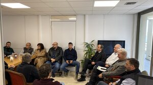 Καλοκαιρινός - εργολήπτες συζήτησαν για τα έργα οδοποιίας στο Ηράκλειο