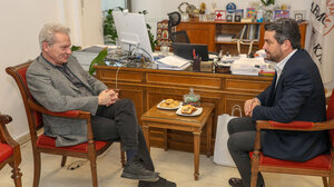 Συνάντηση συνεργασίας και κοινού βηματισμού μεταξύ Καλοκαιρινού και Σημανδηράκη