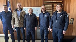 Αντιπροσωπεία της ΕΑΥΝΗ στον νέο Αστυνομικό Διευθυντή Ηρακλείου
