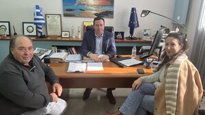 Συνάντηση με τον Διευθυντή του Δημόσιου ΙΕΚ είχε ο Δήμαρχος Αγίου Νικολάου