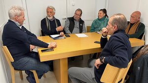 Με τον Περιβαλλοντικό Σύλλογο Αγίας Τριάδας συναντήθηκε ο Αλ. Καλοκαιρινός