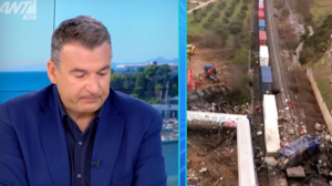 Τέμπη: Δάκρυσε "on air" ο Γιώργος Λιάγκας