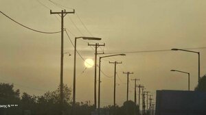 Σκονισμένο πρωινό στο Ηράκλειο