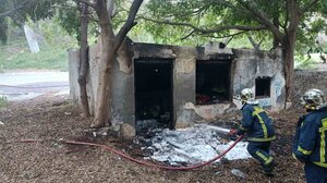 Αναστάτωση από φωτιά στο κέντρο του Ηρακλείου! Δείτε φωτογραφίες