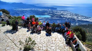 Στα "Μετέωρα" του νομού Λασιθίου "περπάτησε" ο Ορειβατικός Σύλλογος Αγίου Νικολάου