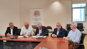 Σύμπραξη Πανεπιστημίου Κρήτης - ΟΑΚ για την ανακατασκευή κτηρίου του Ιδρύματος