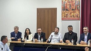 Στη Γόρτυνα ο Ν. Ανδρουλάκης: «Στην κυβέρνηση επιδιώκουν αντιπολίτευση του χαβαλέ και του lifestyle»