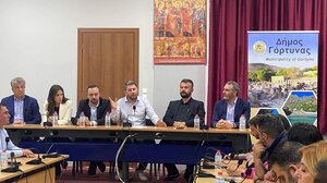 Στο Δήμο Γόρτυνας ο Νίκος Ανδρουλάκης 