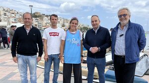 Mε μεγάλη επιτυχία πραγματοποιείται το Πανελλήνιο Πρωτάθλημα SUP στη Σητεία