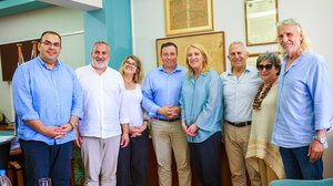 Σε Ιεράπετρα και Άγιο Νικόλαο περιόδευσαν Ρ. Δούρου και Β. Αποστολάκης