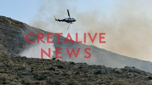 Νότιο Ρέθυμνο: Σε επιφυλακή η Πυροσβεστική για τυχόν αναζωπυρώσεις