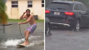 Πλημμύρες βυθίζουν την Φλόριδα στο νερό