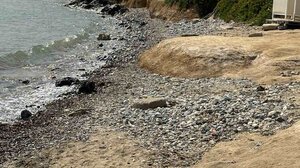 Διαμαρτυρίες για την κατάσταση της παραλίας 