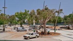 Μαζεύουν υπογραφές για το συντριβάνι στην υπό ανάπλαση Πλατεία Ελευθερίας