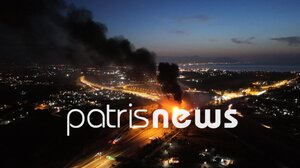 Φωτιά σε βυτιοφόρο που ανετράπη στην Αθηνών – Κορίνθου