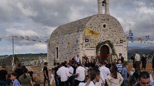 Πλήθος πιστών στα Θυρανοίξια του Ι.Ν.Αγίου Παϊσίου του Αγιορείτη