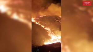 Νέα φωτιά στην Κρήτη - Ολονύκτια μάχη των πυροσβεστικών δυνάμεων στο Γεράκι - Δείτε βίντεο