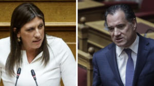 Αντιπαράθεση στη Βουλή μεταξύ Άδωνι και Κωνσταντοπούλου για τα Τέμπη