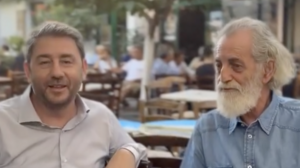 Ο Ανδρουλάκης και ο Αεράκης με φόντο τα Υακίνθεια και τις... εσωκομματικές εκλογές του ΠΑΣΟΚ!