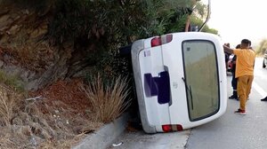 Εκτροπή ΙΧ στον ΒΟΑΚ - Πέρασε στο αντίθετο ρεύμα κυκλοφορίας!