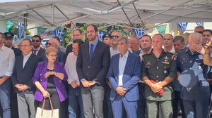 Ο ΥΦΕΘΑ Γ.Κεφαλογιάννης στις εκδηλώσεις Τιμής και Μνήμης για την 80η Επέτειο του Ολοκαυτώματος του Κέντρους