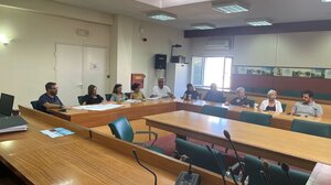 Συνάντηση για την εύρυθμη λειτουργία του χώρου στάθμευσης στο μνημείο της Κνωσού