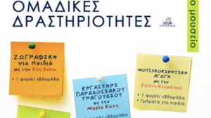 Ομαδικές Δραστηριότητες από το Μουσείο Θύραθεν