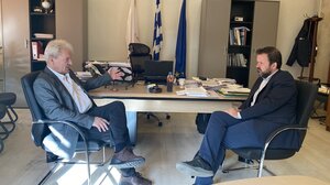 Το λιμάνι του Ηρακλείου στο επίκεντρο της συνάντησης του Δημάρχου Ηρακλείου με τον Διοικητή της Δημόσιας Αρχής Λιμένων