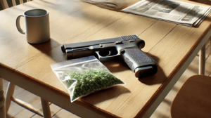 Βρήκαν το όπλο και τα ναρκωτικά στο σπίτι του