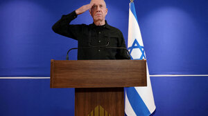 «Δεν έχουμε πλέον λόγο να είμαστε στη Γάζα» δηλώνει ο έκπτωτος υπουργός Άμυνας του Ισραήλ