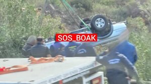 Μπαράζ τροχαίων το πρωί του Σαββάτου στον ΒΟΑΚ - Εικόνες που σοκάρουν 