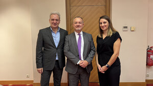 Συνάντηση του Καλοκαιρινού με τον Πρέσβη της Μεγάλης Βρετανίας