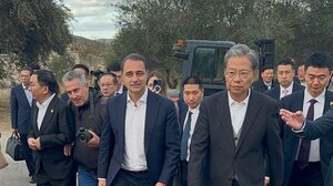 Ηράκλειο: Θερμή υποδοχή Σενετάκη στον Κινέζο αξιωματούχο Ζάο Λέτζι