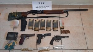 Μπαμπάς και γιος βρέθηκαν με όπλα - Κατηγορίες και για ζωοκλοπή