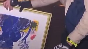 Λος Αντζελες: Έσωσε πίνακα του Φασιανού από το φλεγόμενο σπίτι του