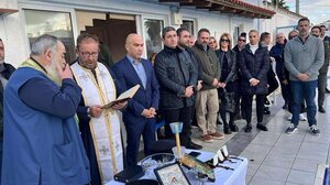 Με ευχές για μια κολυμβητική σεζόν ο αγιασμός στο ΕΑΚΗ